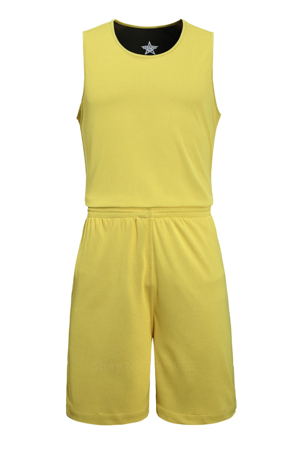 Reversible basketball jerseys set for kids and adults, featuring sporty design, suitable for boys, girls, women, and men.
