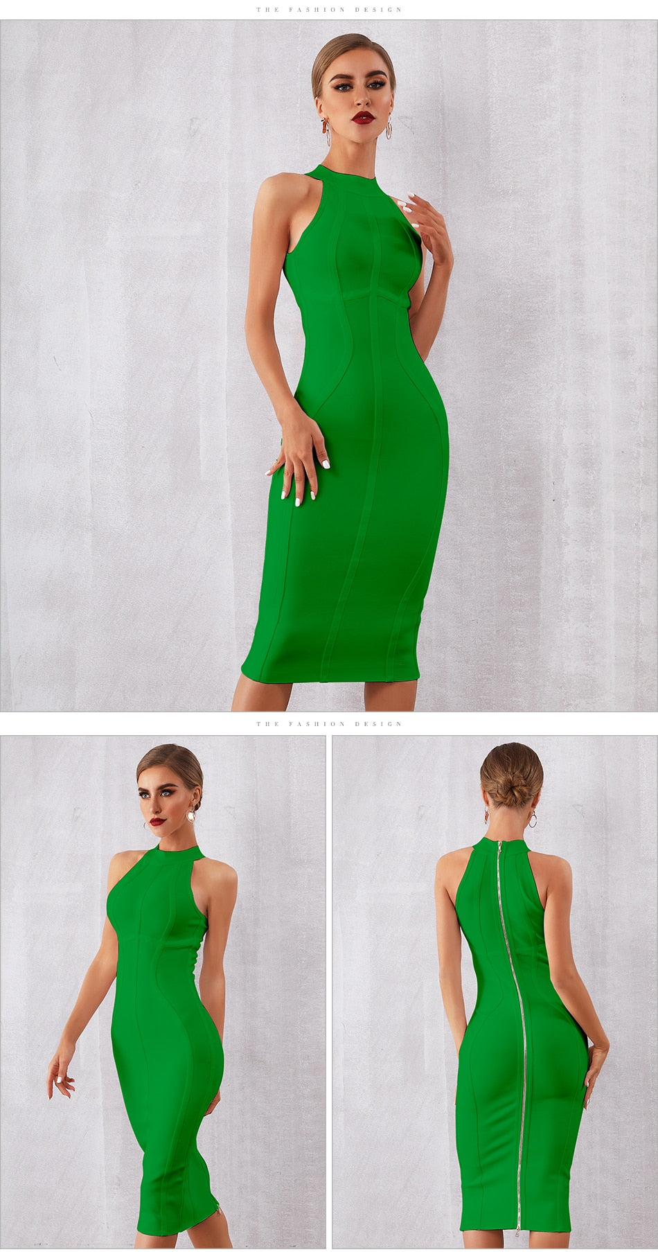 White summer bodycon bandage dress for women by The Clothing Company Sydney, sleeveless, elegant tank style for evening and party wear