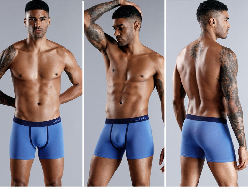 4 Pack Set Men's Boxer Shorts Soft Boxers Panties Underpants Male Cotton Trunks Underwear Boxershorts The Clothing Company Sydney