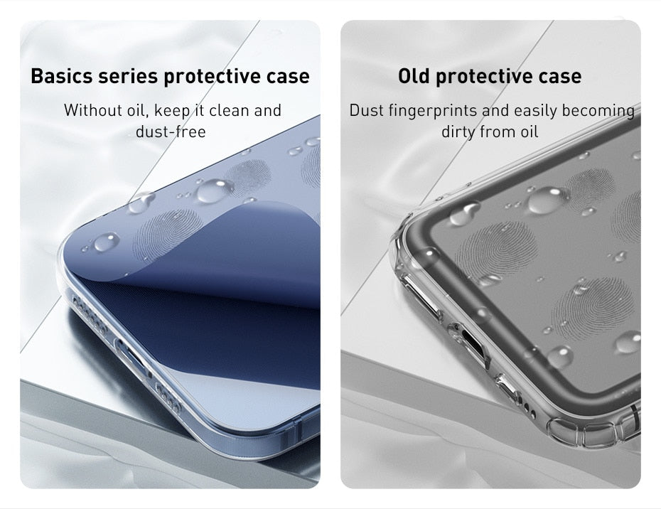 Transparent phone case for iPhone 12, 11, 13, 14, and 13 Pro Max with full lens protection, by The Clothing Company Sydney.