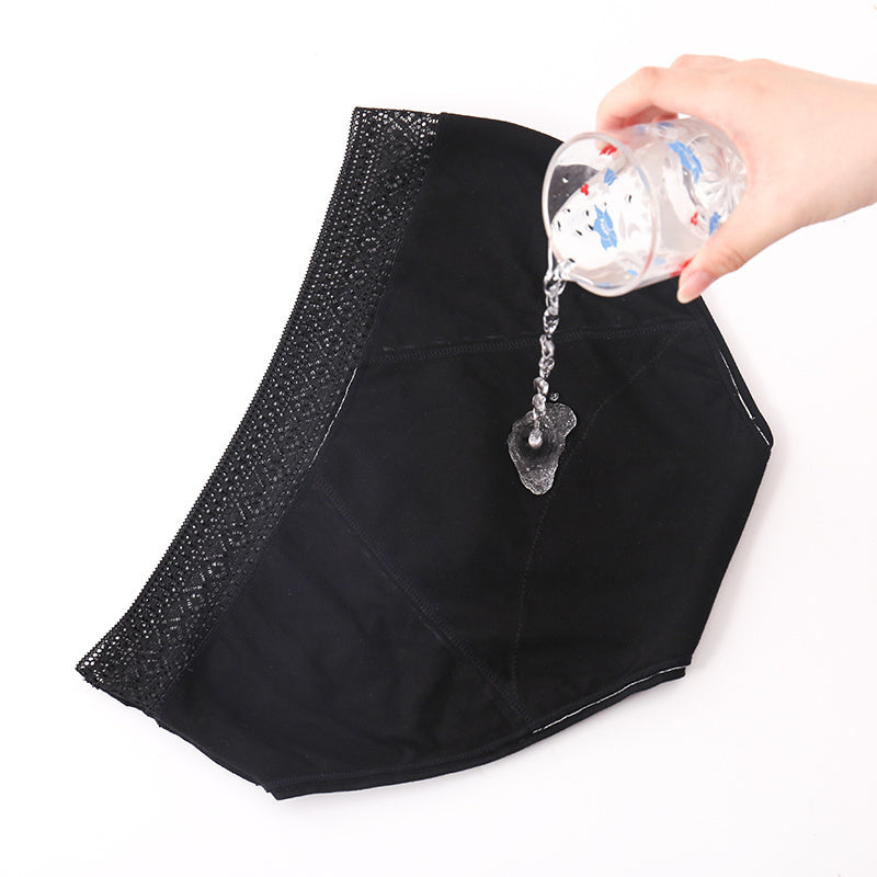 Four-layer leakproof menstrual panties by The Clothing Company Sydney in size L-4XL, showcasing the comfortable, breathable underwear design.