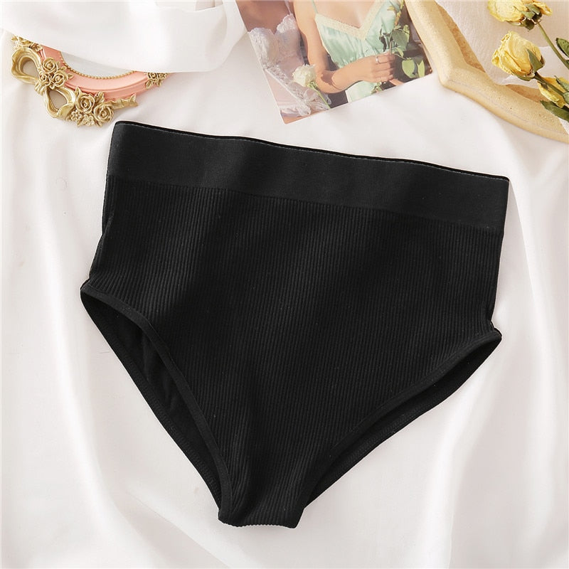 Two-pack seamless women’s thong panties by The Clothing Company Sydney, comfortable cotton blend bikini G-string underwear.