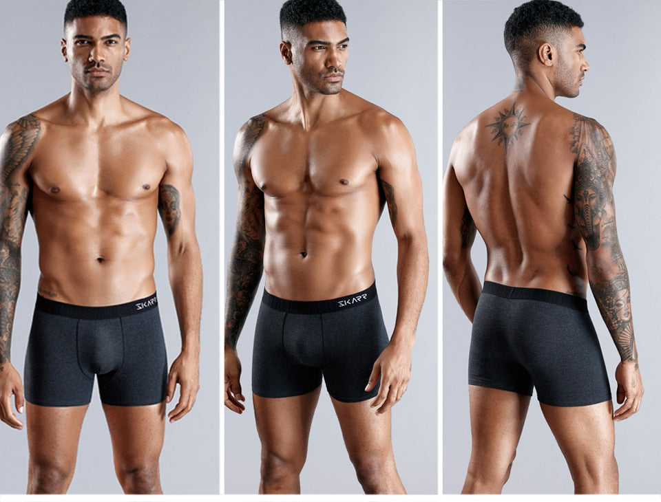 4 Pack Set Men's Boxer Shorts Soft Boxers Panties Underpants Male Cotton Trunks Underwear Boxershorts The Clothing Company Sydney