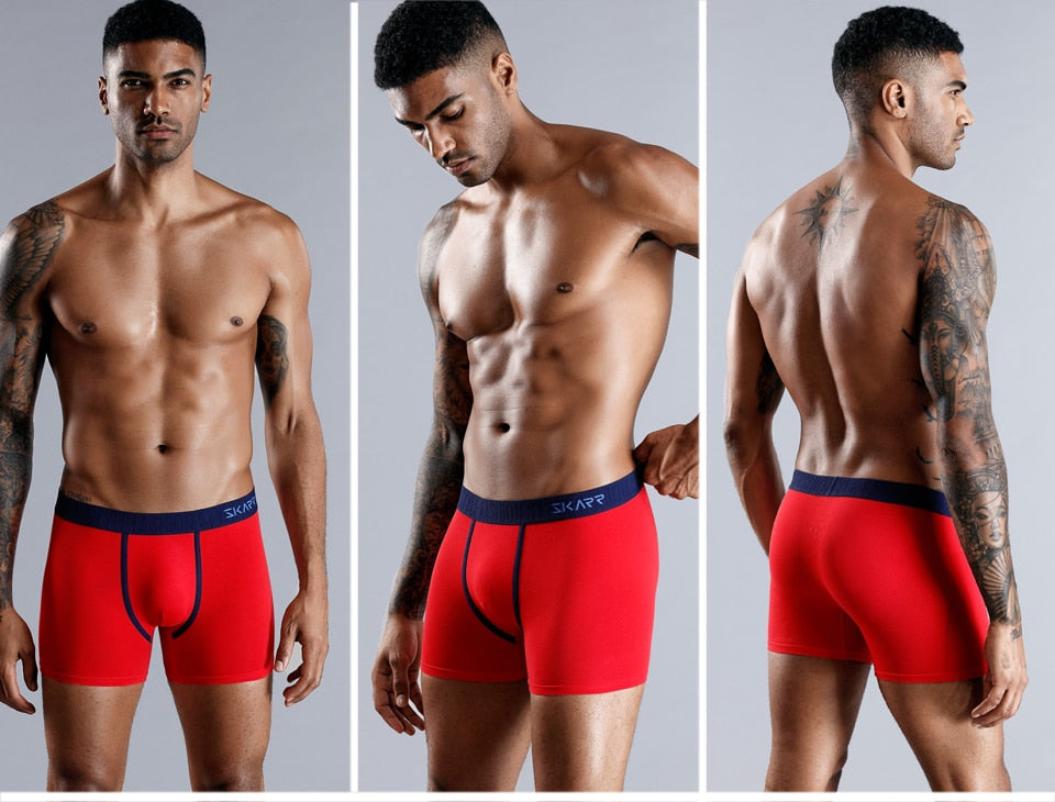 4 Pack Set Men's Boxer Shorts Soft Boxers Panties Underpants Male Cotton Trunks Underwear Boxershorts The Clothing Company Sydney