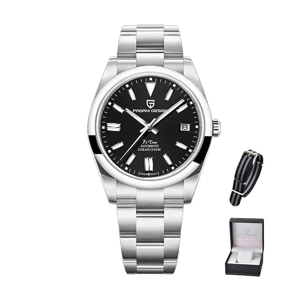 Pagani Design Automatic Men's Watch Stainless Steel Simple Mechanical Wriswatch Japanese Sports Luxury Sapphire Watch The Clothing Company Sydney