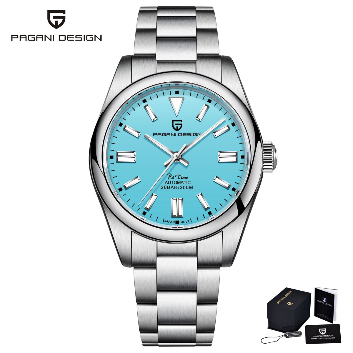 Pagani Design Automatic Men's Watch Stainless Steel Simple Mechanical Wriswatch Japanese Sports Luxury Sapphire Watch The Clothing Company Sydney