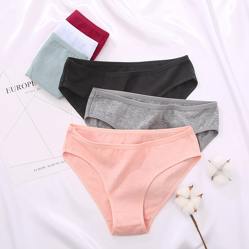 Cotton mix women's panties from The Clothing Company Sydney, comfortable lingerie brief underwear with soft fabric and snug fit.