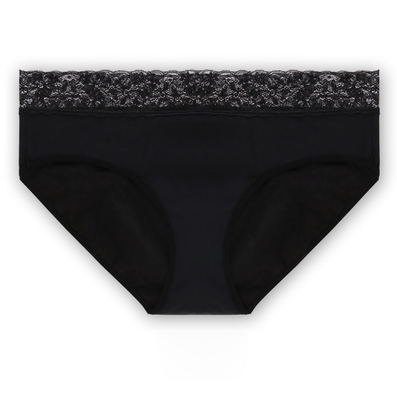 Four-layer leakproof menstrual panties in size L-4XL from The Clothing Company Sydney, showing the comfortable, breathable lingerie briefs.