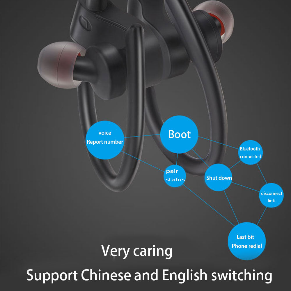 Sports Wireless 5.0 Bluetooth Headset Running Stereo Music Mini Dual-in Earplugs Universal Earphones Headphones The Clothing Company Sydney