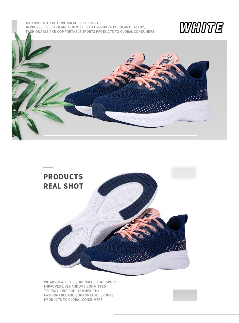 Light knit women's running shoes by The Clothing Company Sydney, comfortable athletic sneakers for yoga, gym, tennis, and walking.