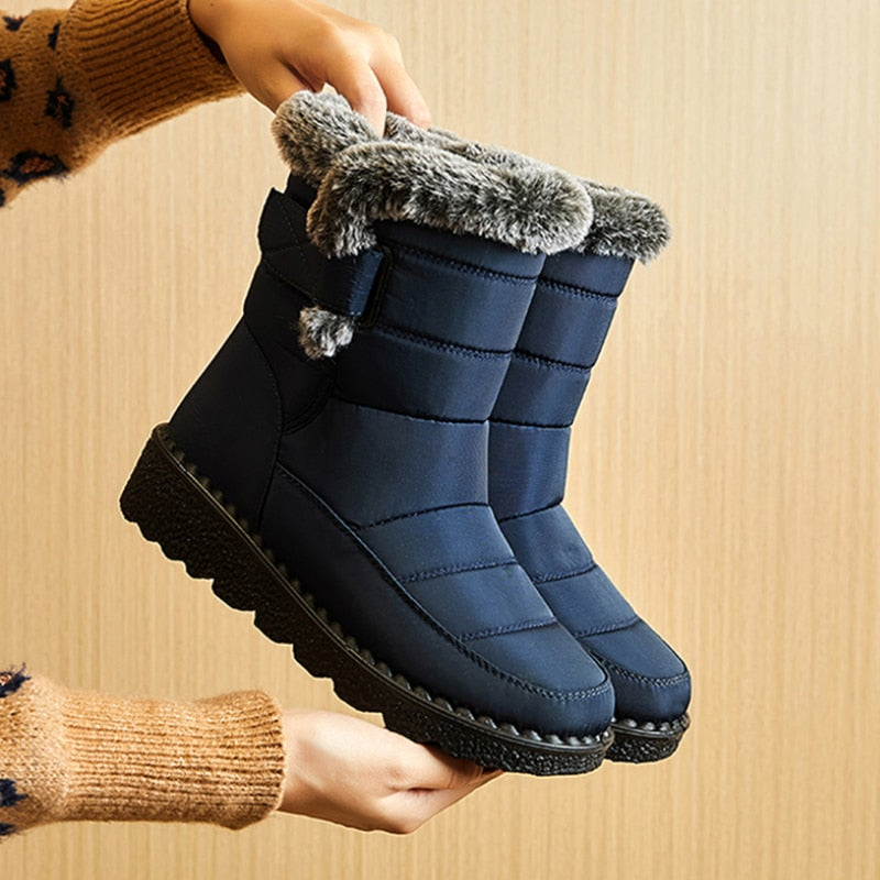 Waterproof winter sale ankle boots