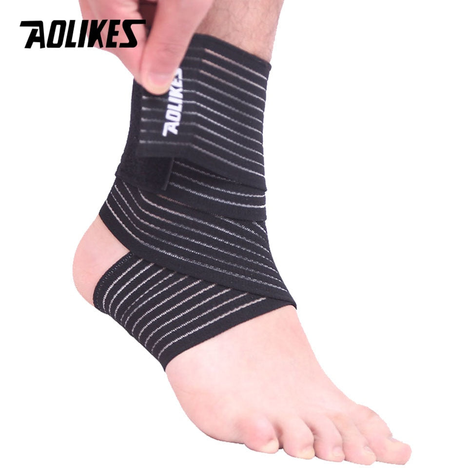 1 Pack Sports Strain Wraps Bandages Elastic Ankle Support Pad Protection Ankle Bandage Guard Gym Protection Strap The Clothing Company Sydney