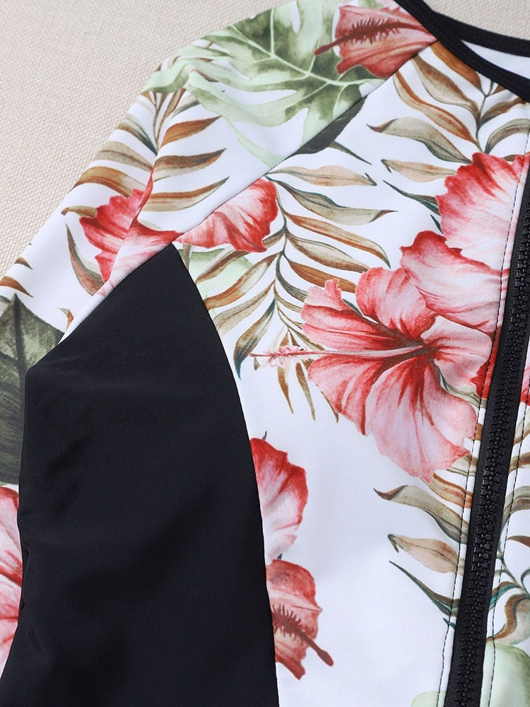 One Piece Swimsuit Swimwear Solid Long Sleeve Backless Rhinestones Diamond Thong Bathing Suit Monokini The Clothing Company Sydney