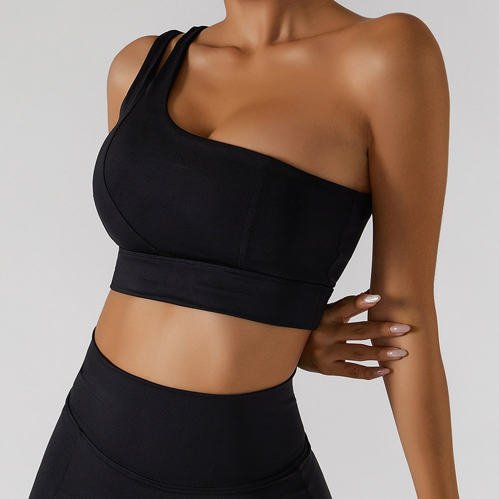 Women's high waist yoga leggings with skirt and zipper sports bra from The Clothing Company Sydney, ideal for gym and fitness workouts.