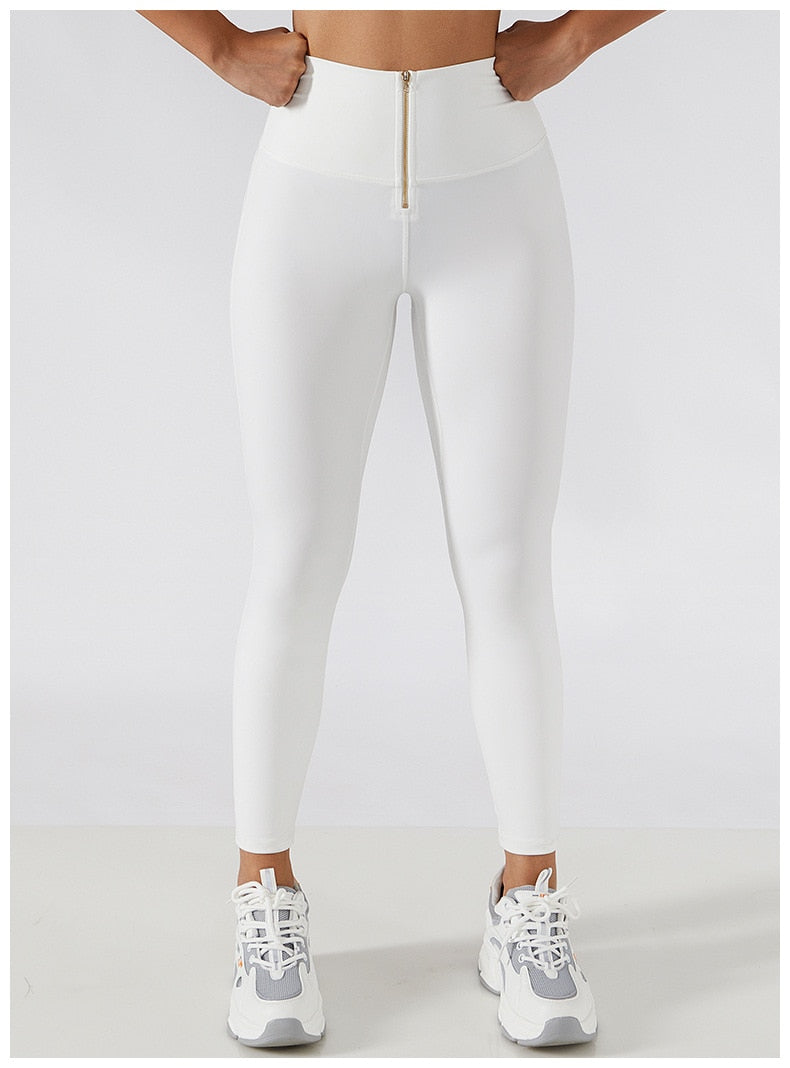 Women's yoga set with high waist leggings, skirt, and sports bra from The Clothing Company Sydney, ideal for gym workouts.