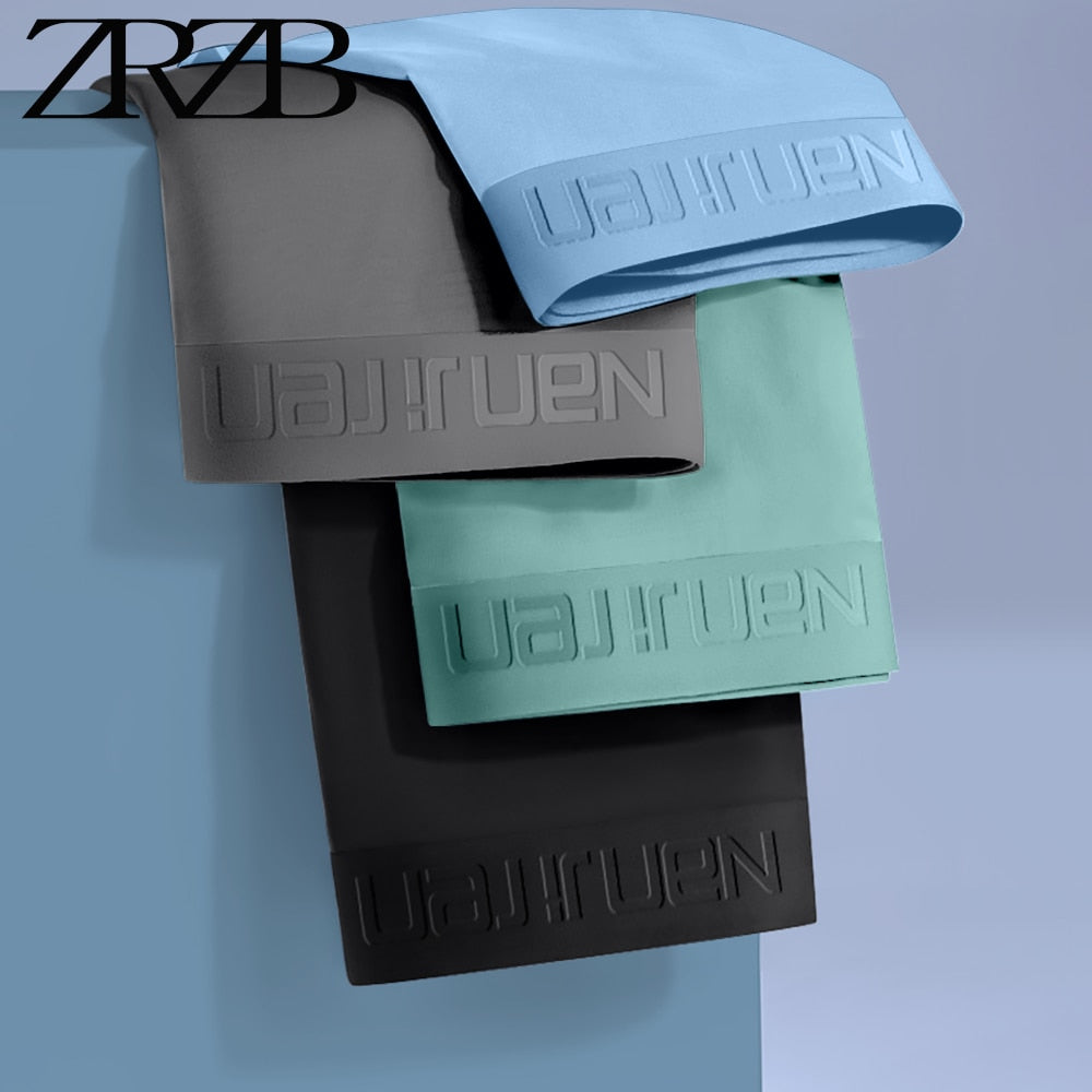 Four pairs of men's boxer briefs by The Clothing Company Sydney, antibacterial, breathable, and made from Graphen fabric.