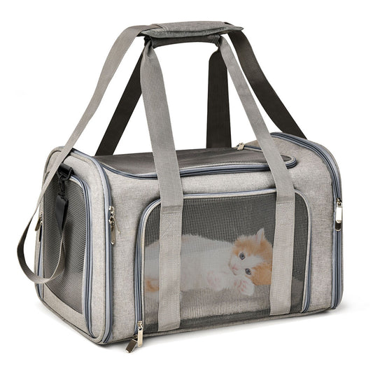 Dog Carrier Bag Soft Side Backpack Cat Pet Carriers Dog Travel Bags Airline Approved Transport For Small Dogs Cats The Clothing Company Sydney