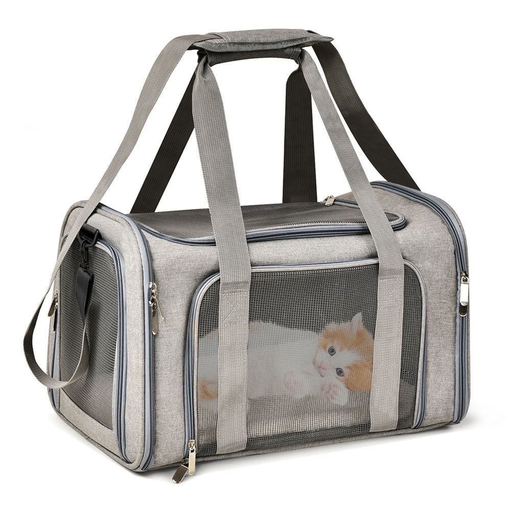 Dog Carrier Bag Soft Side Backpack Cat Pet Carriers Dog Travel Bags Airline Approved Transport For Small Dogs Cats The Clothing Company Sydney