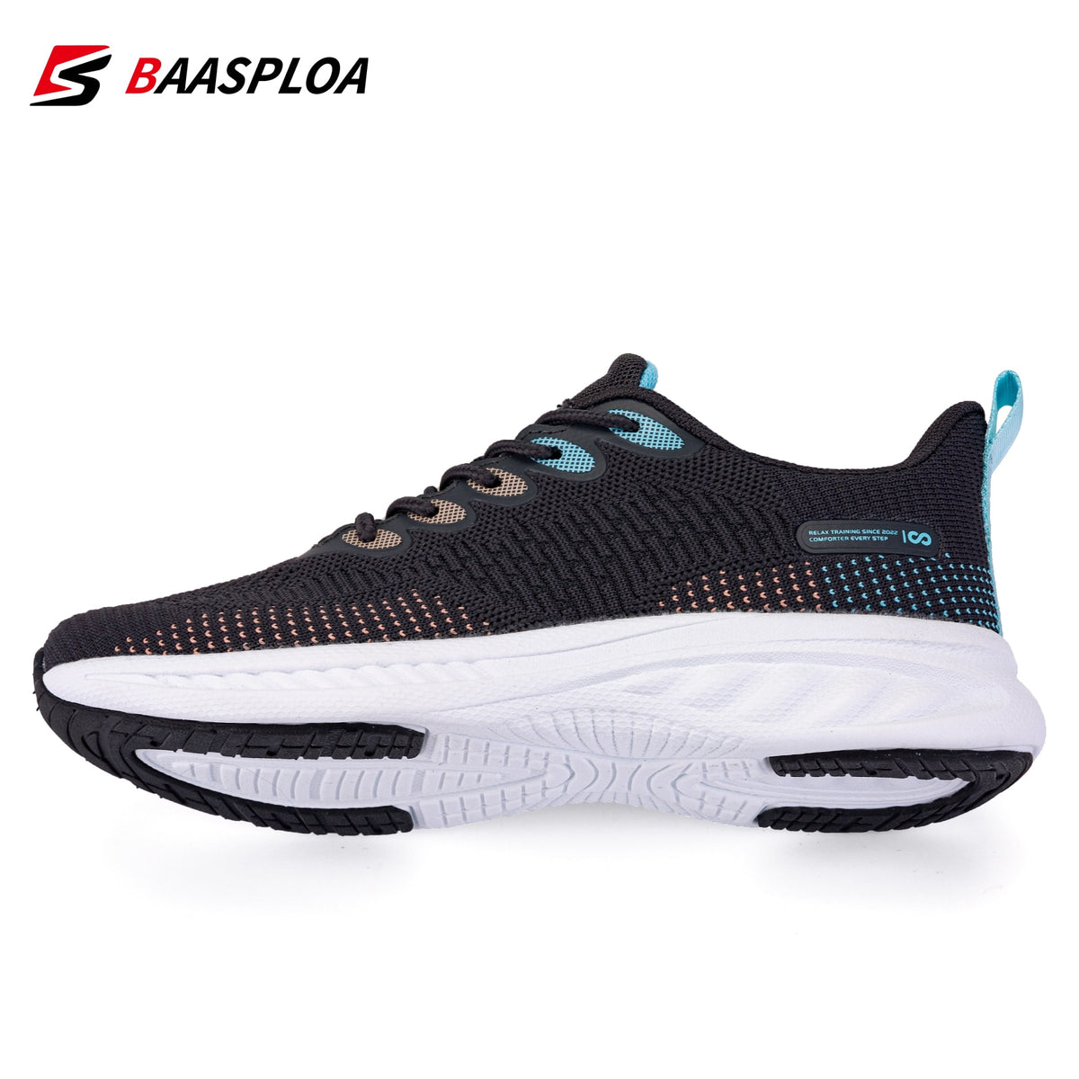 Women's light knit running shoes by The Clothing Company Sydney, featuring breathable fabric and comfortable sole for walking and gym workouts.