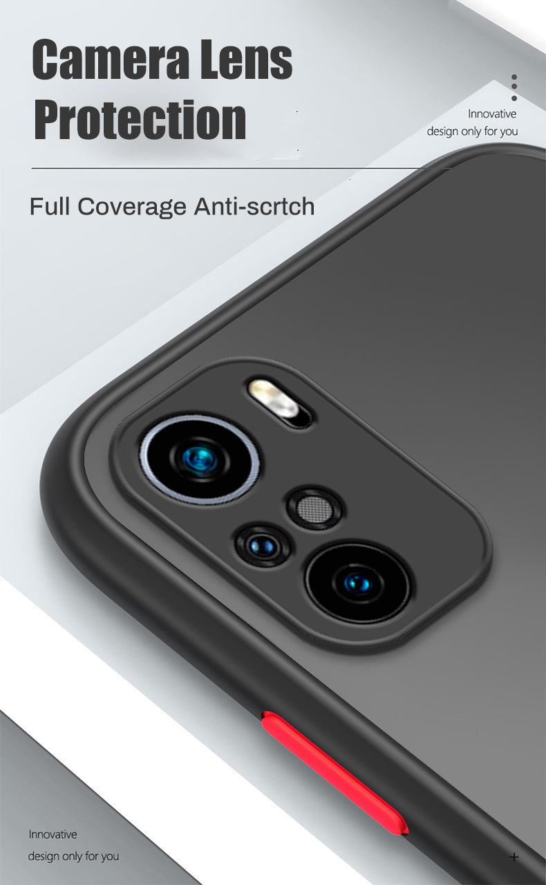 Shockproof matte phone case for Samsung Galaxy A33, A53, A13 5G, S20, S21 FE, and S22 Plus with ultra armor bumper protection.