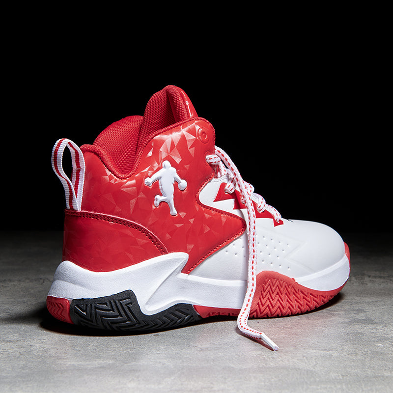 Kids basketball sneakers by The Clothing Company Sydney, comfortable breathable shoes for boys and girls, ideal for active play.