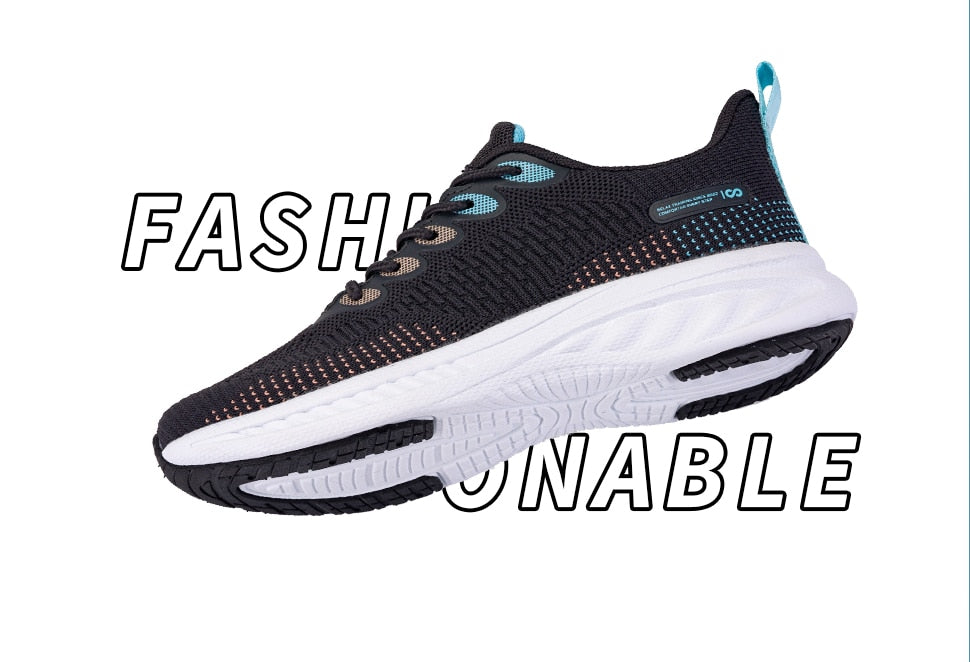 Women's light knit running shoes from The Clothing Company Sydney, comfortable sneakers for yoga, gym, tennis, and walking.