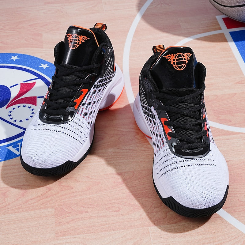 Men's high top basketball sneakers by The Clothing Company Sydney, outdoor trainers with stylish design and supportive footwear features.