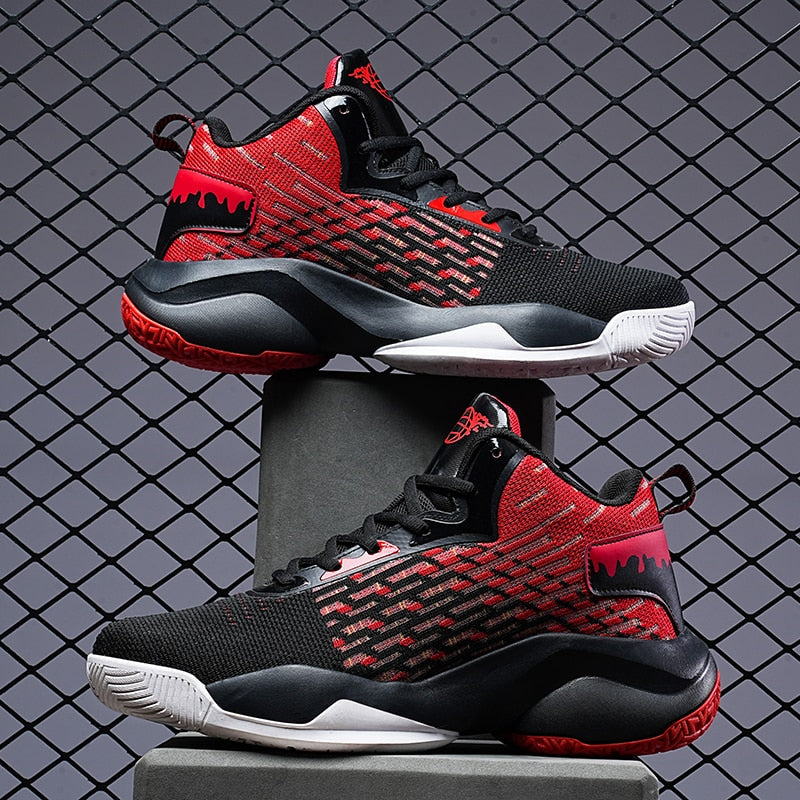 Men's high top basketball sneakers by The Clothing Company Sydney, outdoor designer trainers with supportive athletic design.