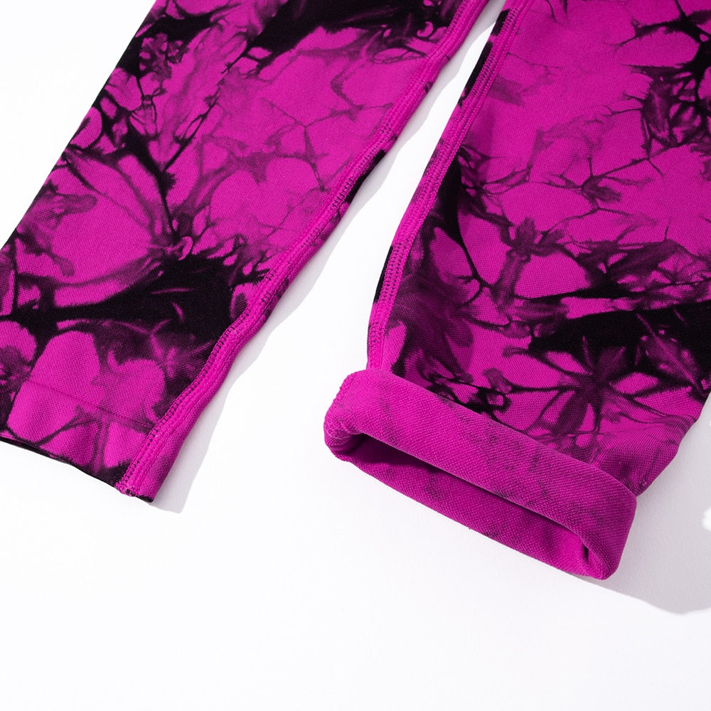 Tie Dye Fitness Legging Woman Push Up Workout Sport Leggings Scrunch Butt Outfit Gym Seamless Legging Pants The Clothing Company Sydney