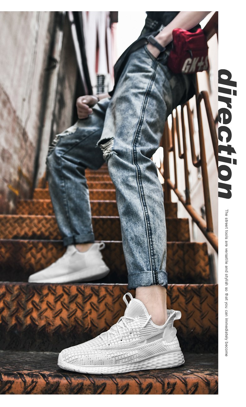 Men's breathable mesh sneakers from The Clothing Company Sydney, lightweight comfortable running and athletic sport shoes for men and women.