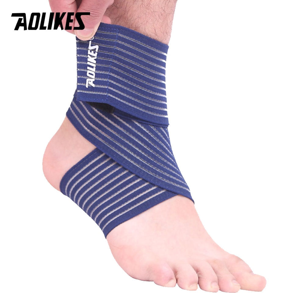 1 Pack Sports Strain Wraps Bandages Elastic Ankle Support Pad Protection Ankle Bandage Guard Gym Protection Strap The Clothing Company Sydney