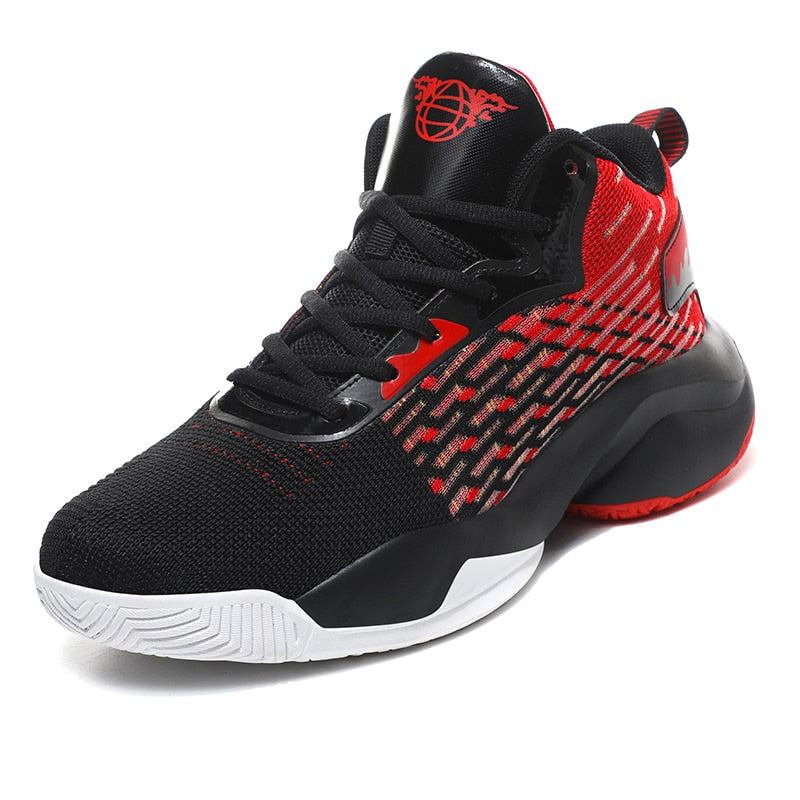 Men's high top basketball sneakers by The Clothing Company Sydney, outdoor trainer shoes with sporty design and supportive fit.