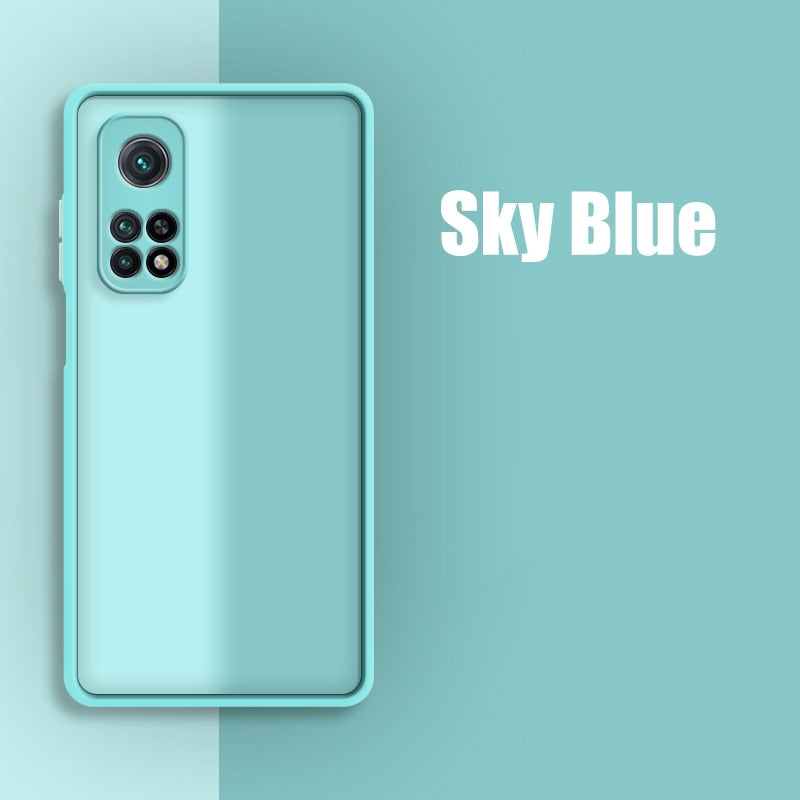 Shockproof matte phone case for Samsung Galaxy and S series, featuring ultra armor bumper protection and sleek design.
