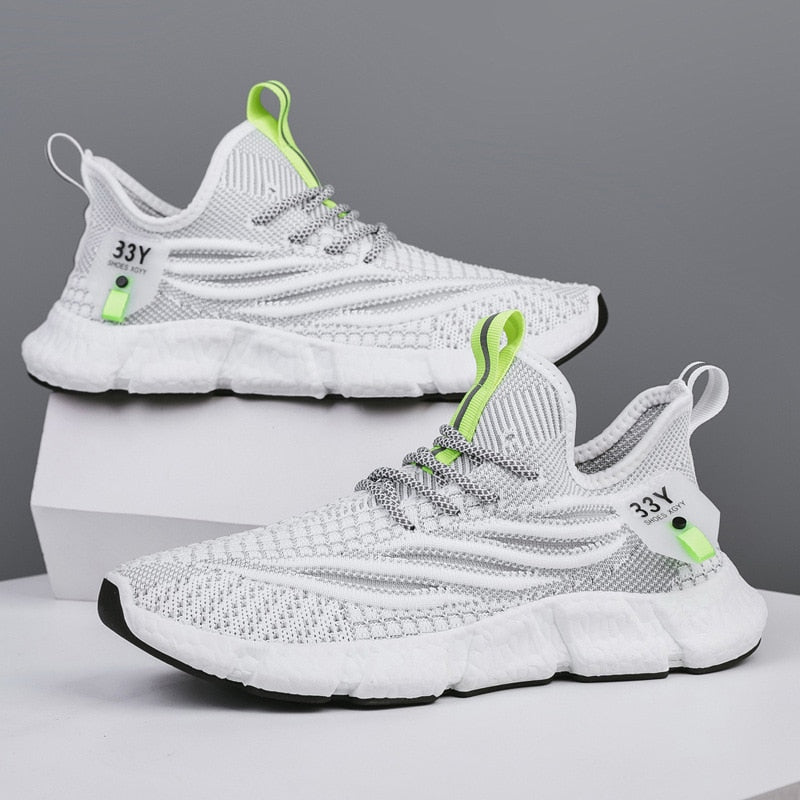 Men's casual sneakers by The Clothing Company Sydney, breathable outdoor footwear with comfortable flats and stylish design.