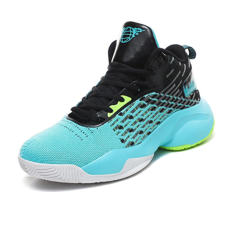 Men's high-top basketball sneakers from The Clothing Company Sydney, outdoor designer trainers with stylish design and supportive build.