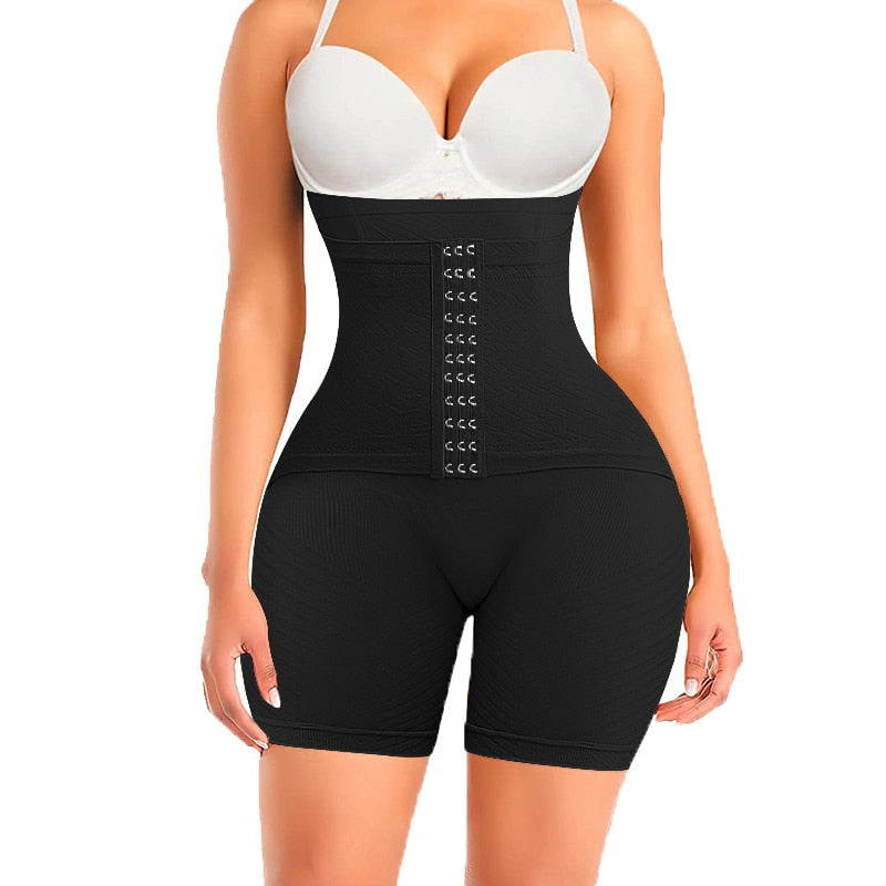 Plus size body shaper tummy control panties by The Clothing Company Sydney, high-waist shapewear with butt lifting design.