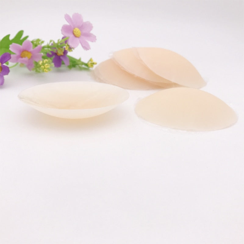 Reusable silicone nipple covers from The Clothing Company Sydney, self-adhesive, seamless, solid color pasties for women.