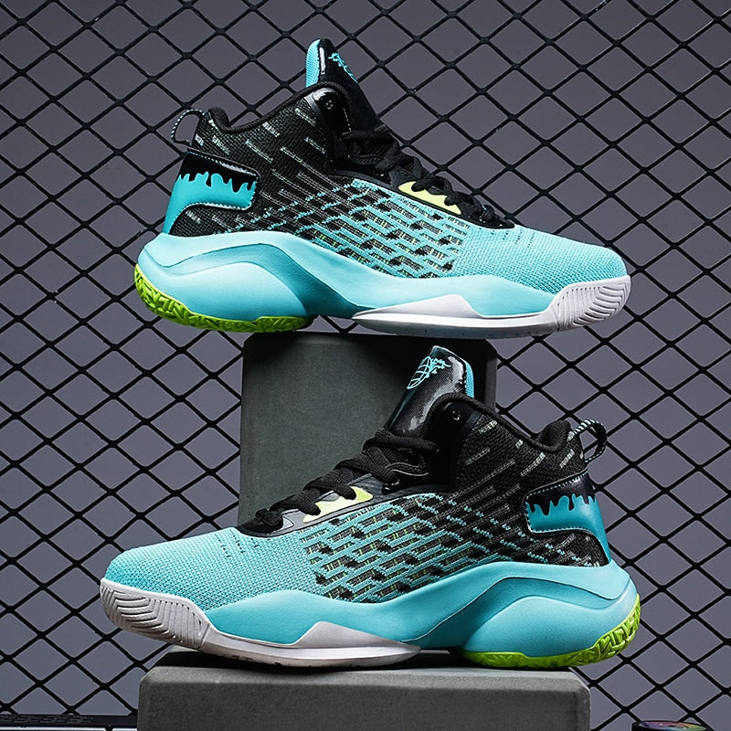 Men's boys basketball shoes by The Clothing Company Sydney, high-top sneakers with outdoor trainer design and stylish sports footwear.