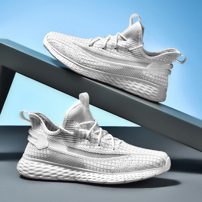 Men's and women's breathable mesh sneakers by The Clothing Company Sydney, lightweight and comfortable running sport shoes.