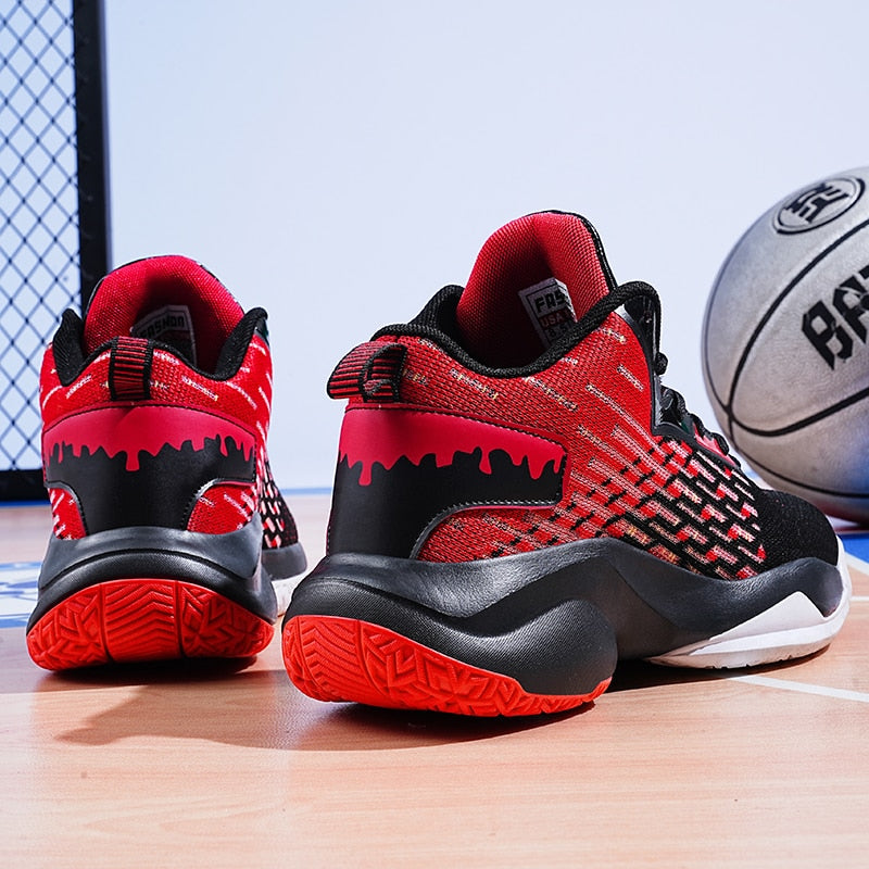 Men's high-top basketball trainers by The Clothing Company Sydney, outdoor designer sneakers with sporty style and durable construction.