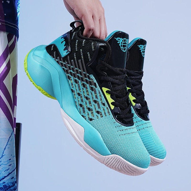 Men's basketball sneakers by The Clothing Company Sydney, high top trainers with outdoor design and stylish athletic footwear.