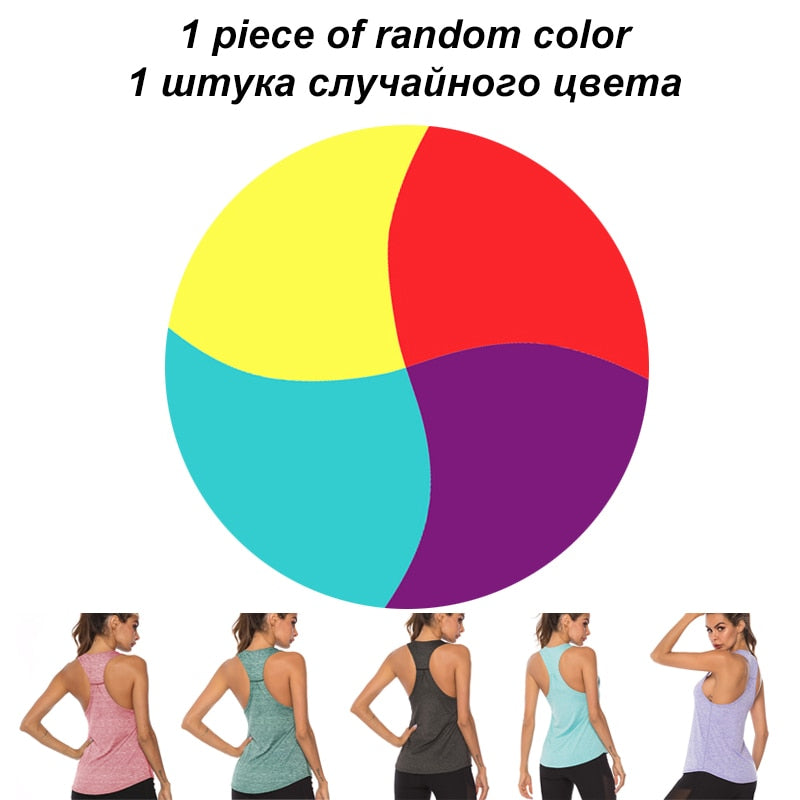 Women's sleeveless racerback running vest by The Clothing Company Sydney, athletic fitness sport tank top for gym and yoga.