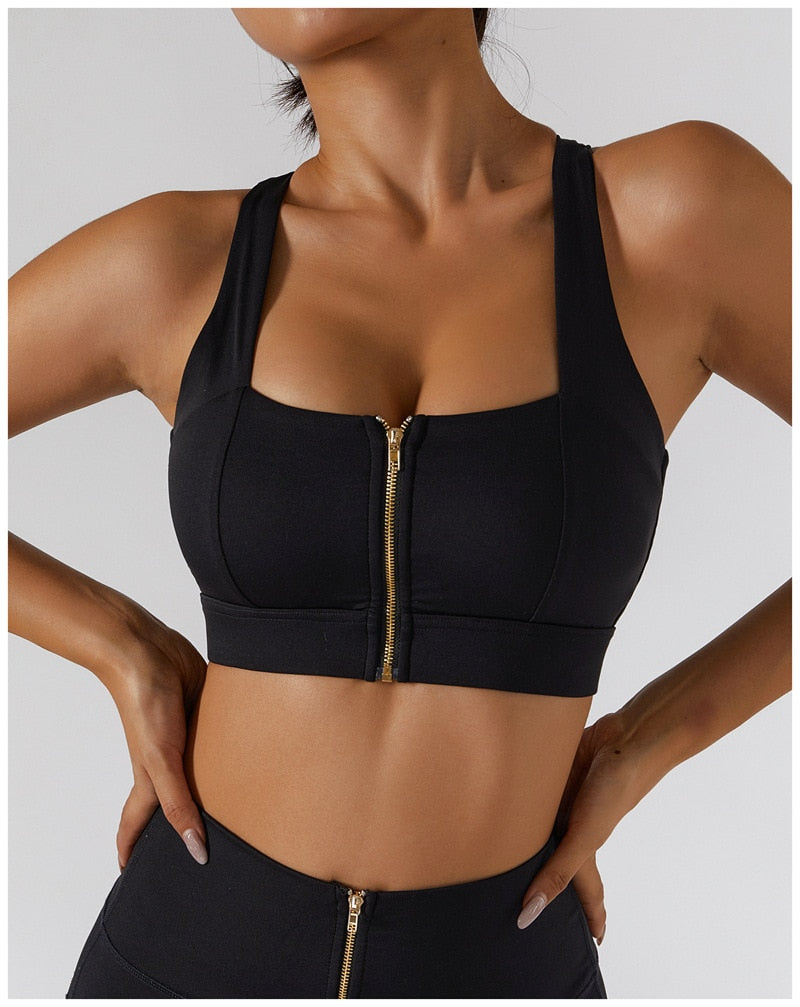 Women's high waist leggings with skirt and sports bra from The Clothing Company Sydney, ideal for gym workout and yoga fitness.