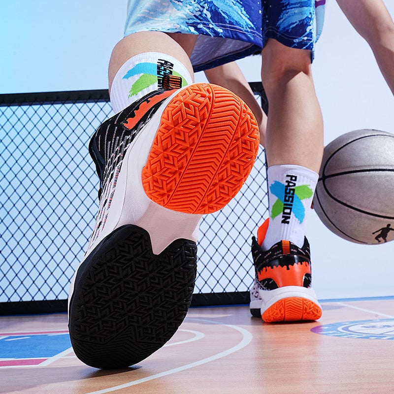 Men's high top basketball sneakers by The Clothing Company Sydney, outdoor designer trainers with sporty style and durable footwear design.