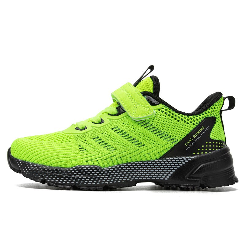Kids lightweight sport shoes from The Clothing Company Sydney, breathable breathable summer sneakers with hook-and-loop closure and anti-slip sole.