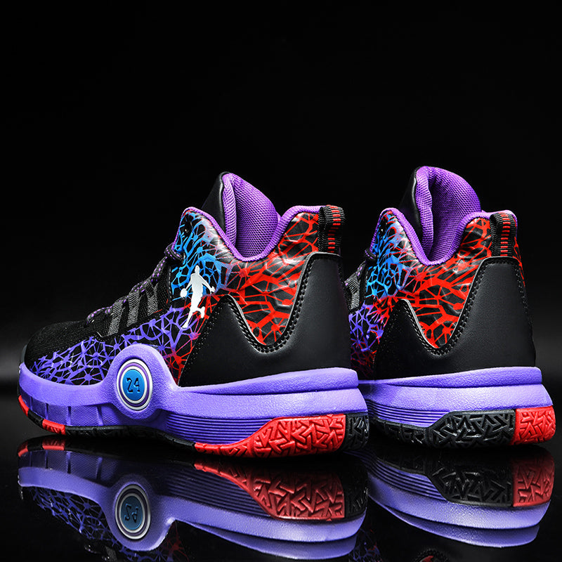 Kids basketball sneakers by The Clothing Company Sydney, breathable and comfortable basketball shoes for boys and girls.