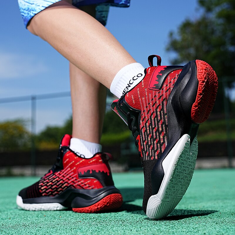 Men's high top basketball sneakers by The Clothing Company Sydney, outdoor trainer shoes with stylish design and athletic fit.