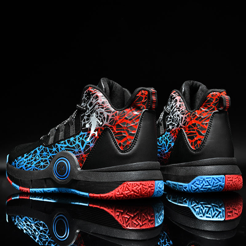 Kids basketball sneakers by The Clothing Company Sydney, comfortable breathable shoes for boys and girls, suitable for sports and play