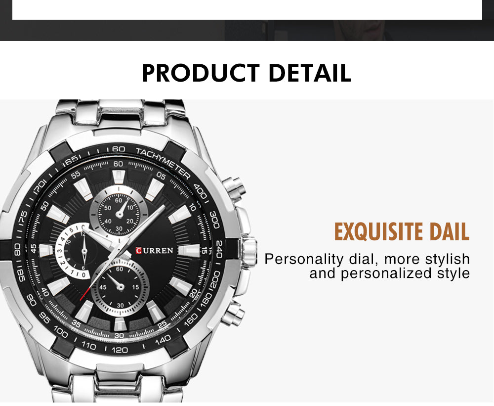 Men's quartz military-style waterproof sports watch by TopBrand, featuring an analog display and rugged army design.