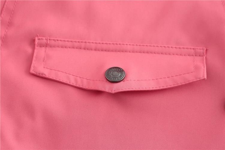 Kids waterproof hooded windbreaker jacket with pockets, cotton lining, suitable for boys and girls by The Clothing Company Sydney.